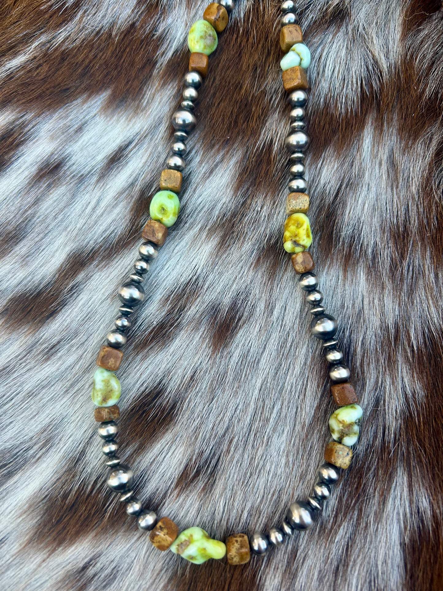 Palomino and Royston Pearl necklace
