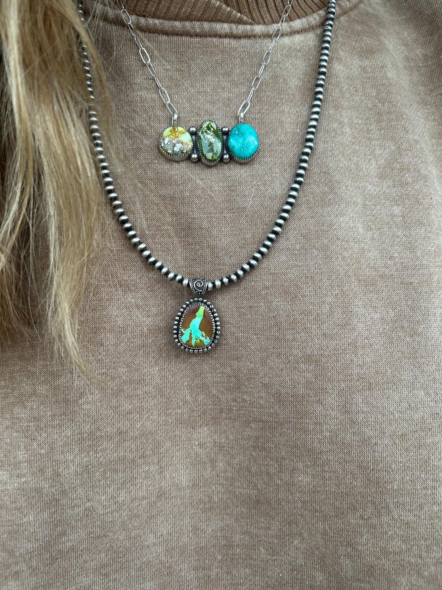 Peace sign pendant