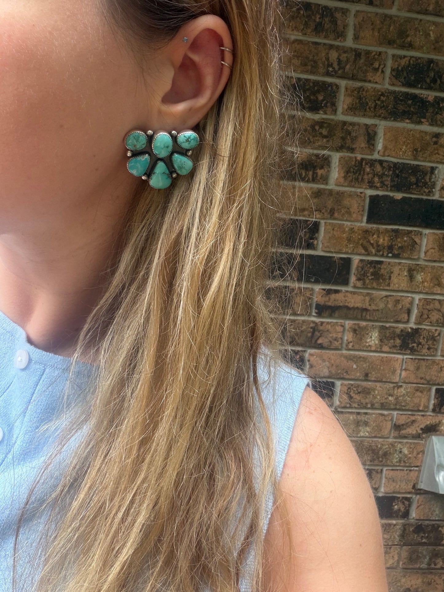 June cluster studs