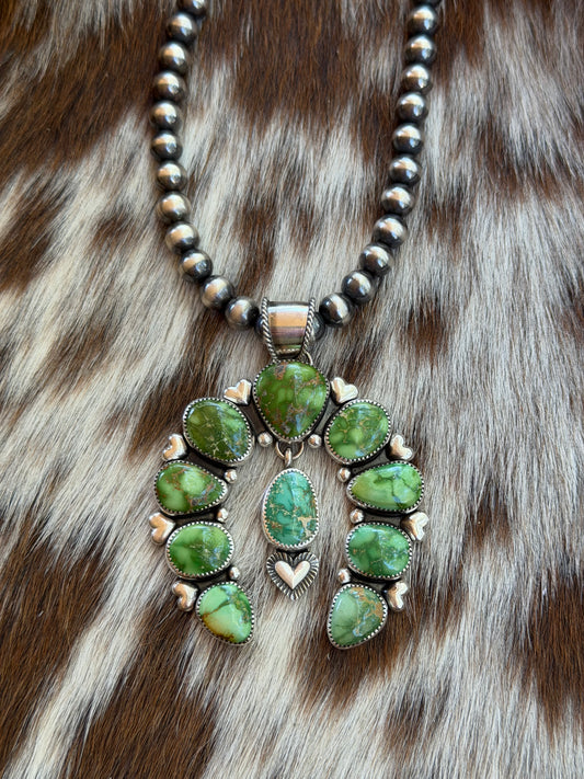 Heart of gold Naja pendant
