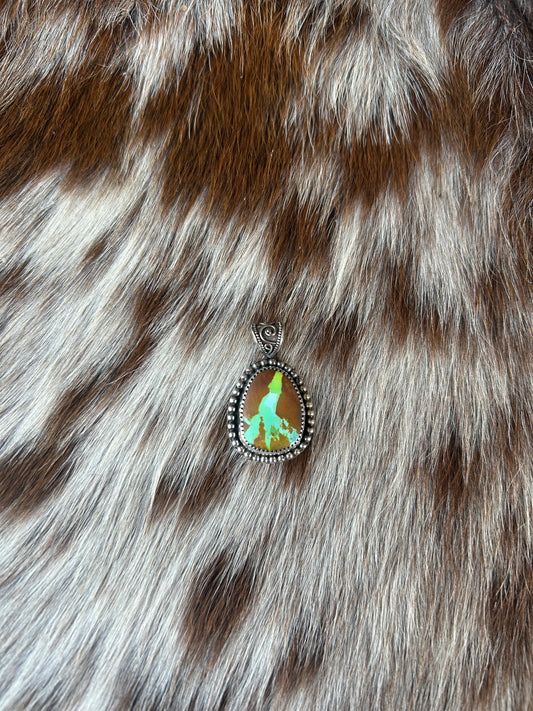 Peace sign pendant