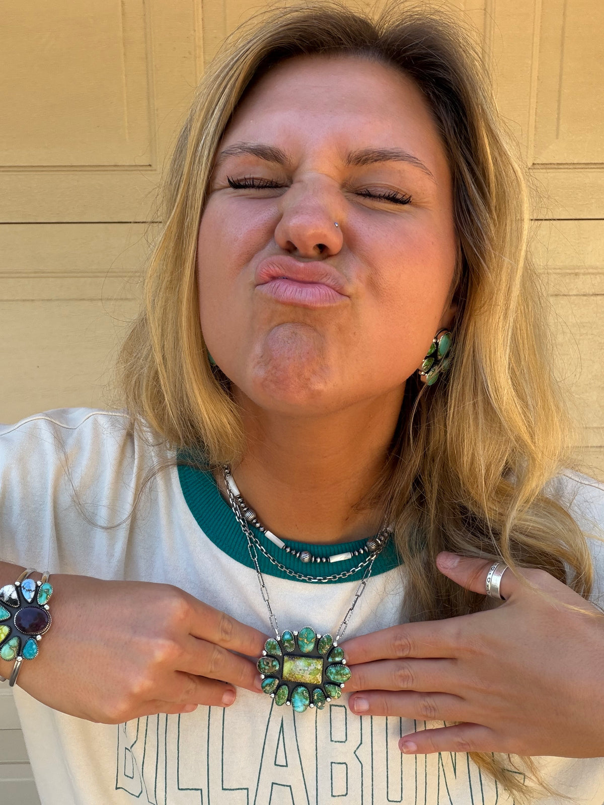 Aster Cluster Necklace