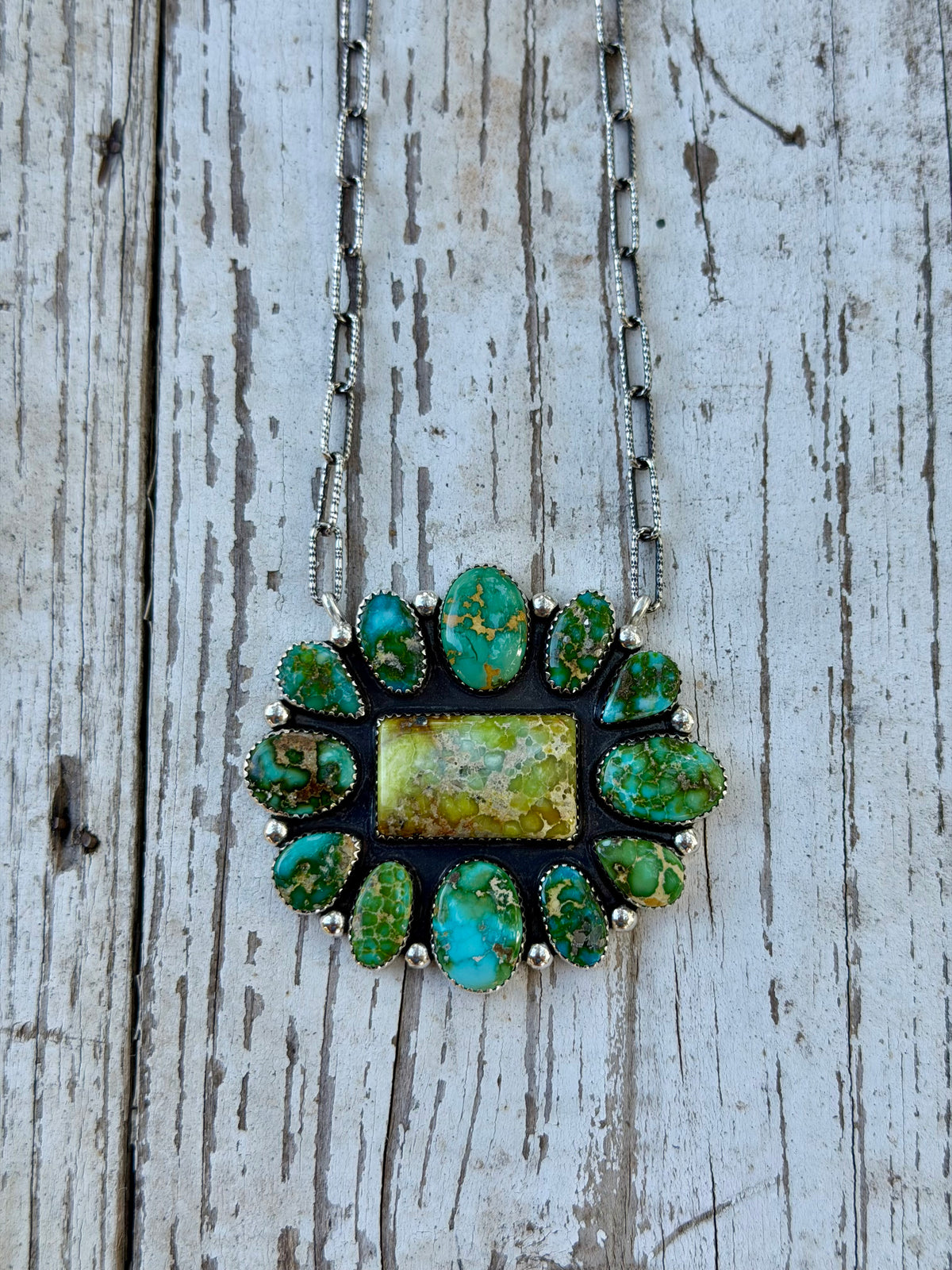 Aster Cluster Necklace