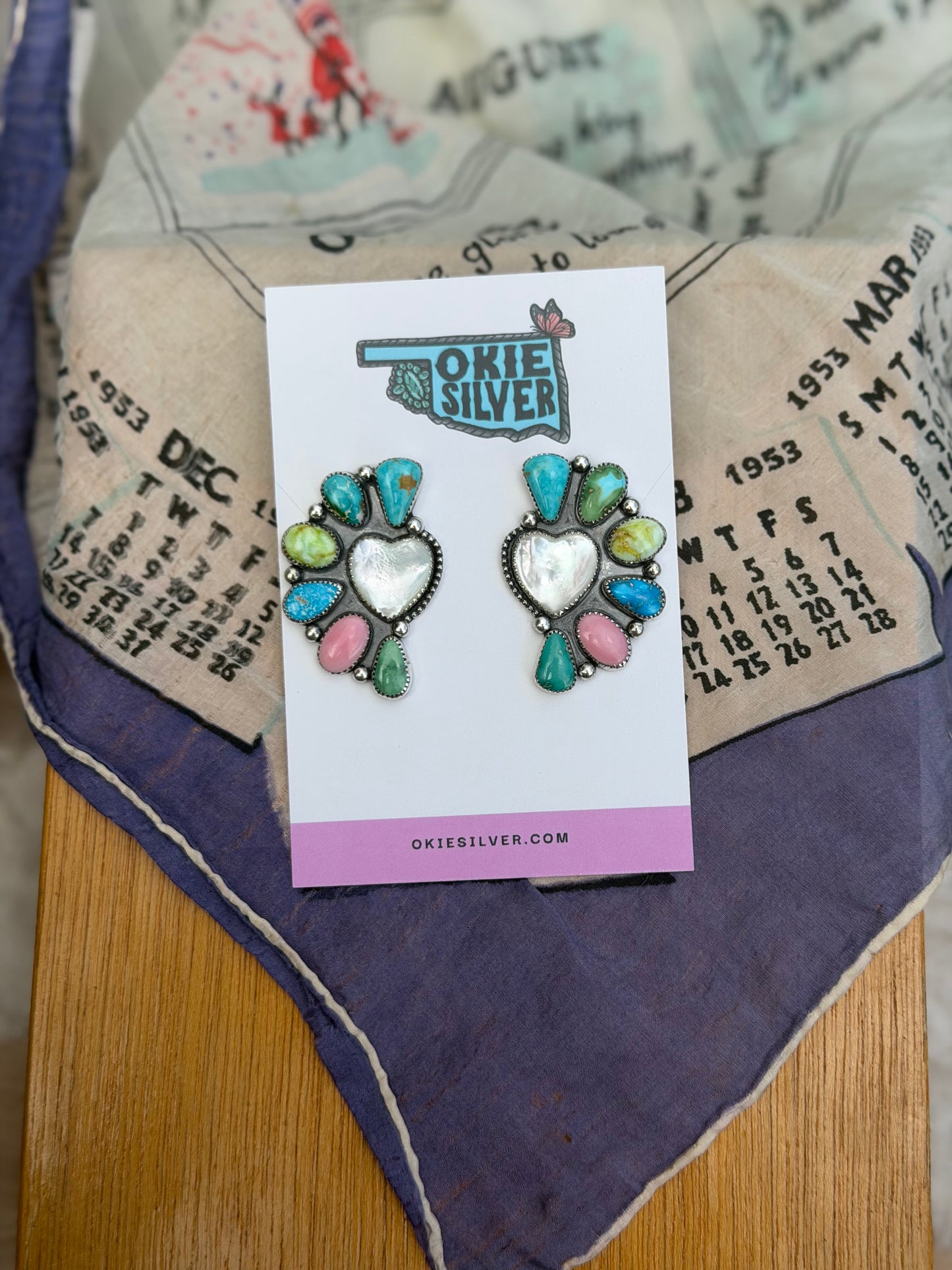 Heart of gold studs