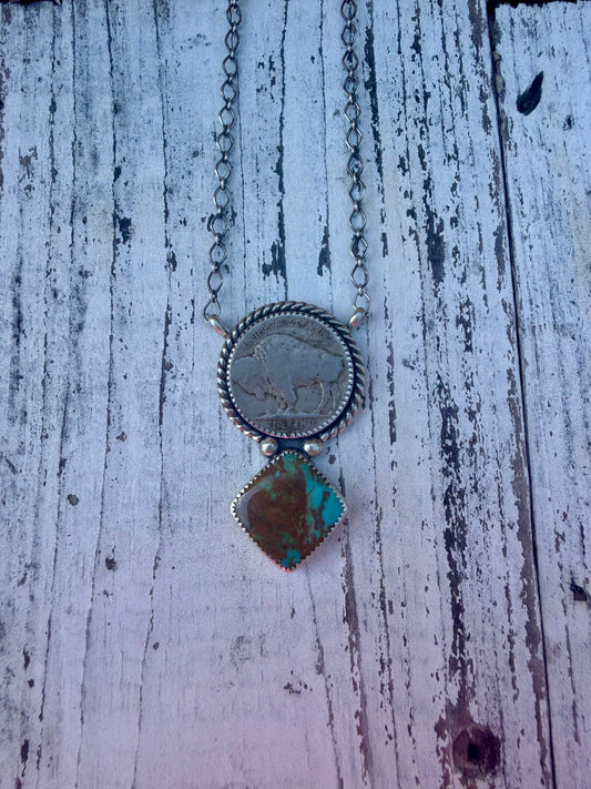 Buffalo Nickel necklace #8