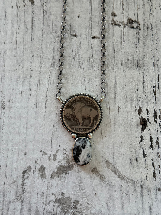 Buffalo Nickel necklace #9