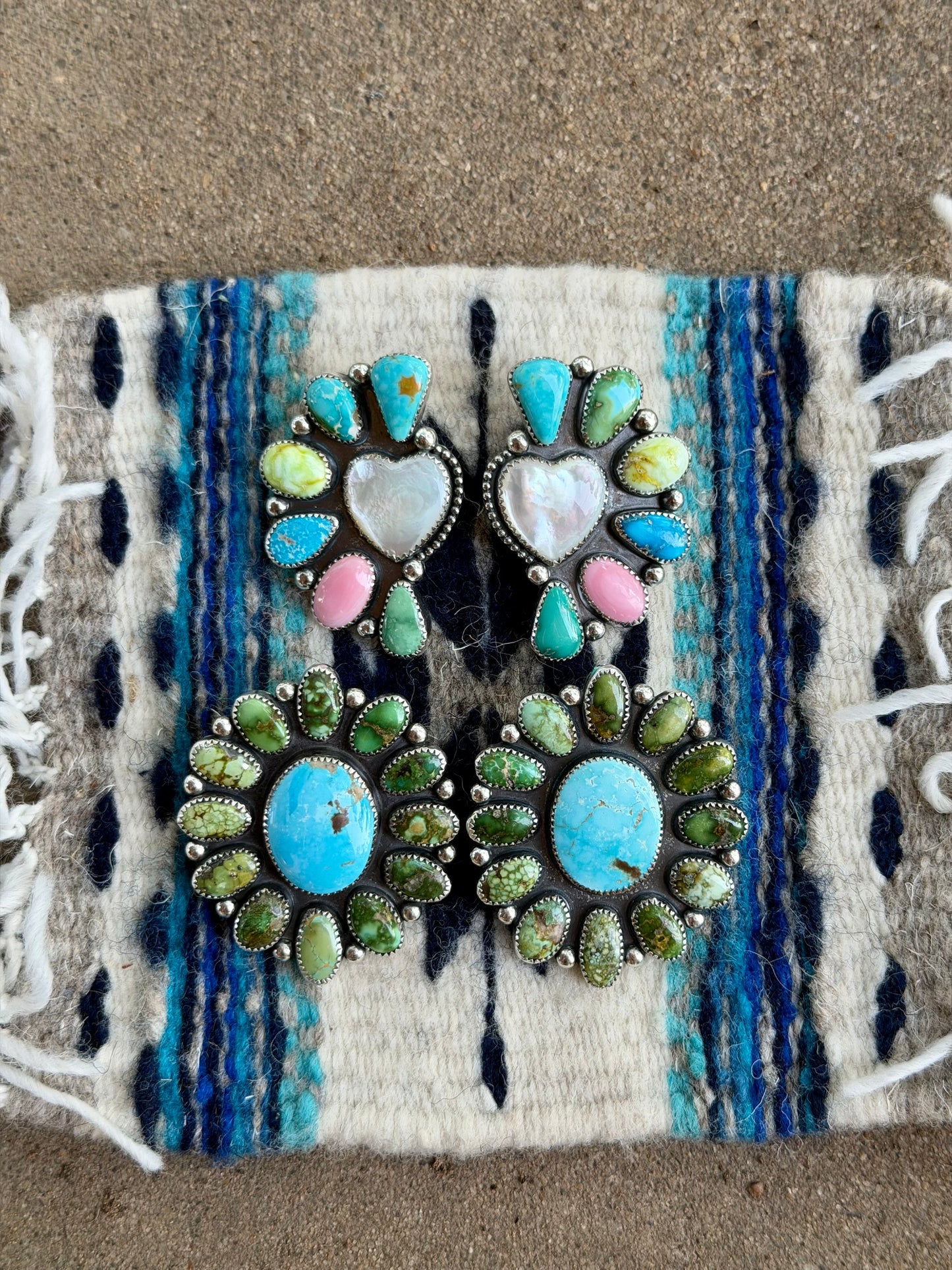 Heart of gold studs
