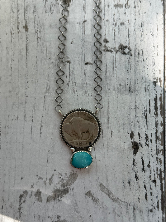 Buffalo Nickel necklace #11