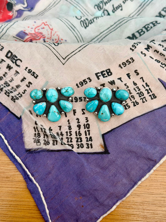 June cluster studs