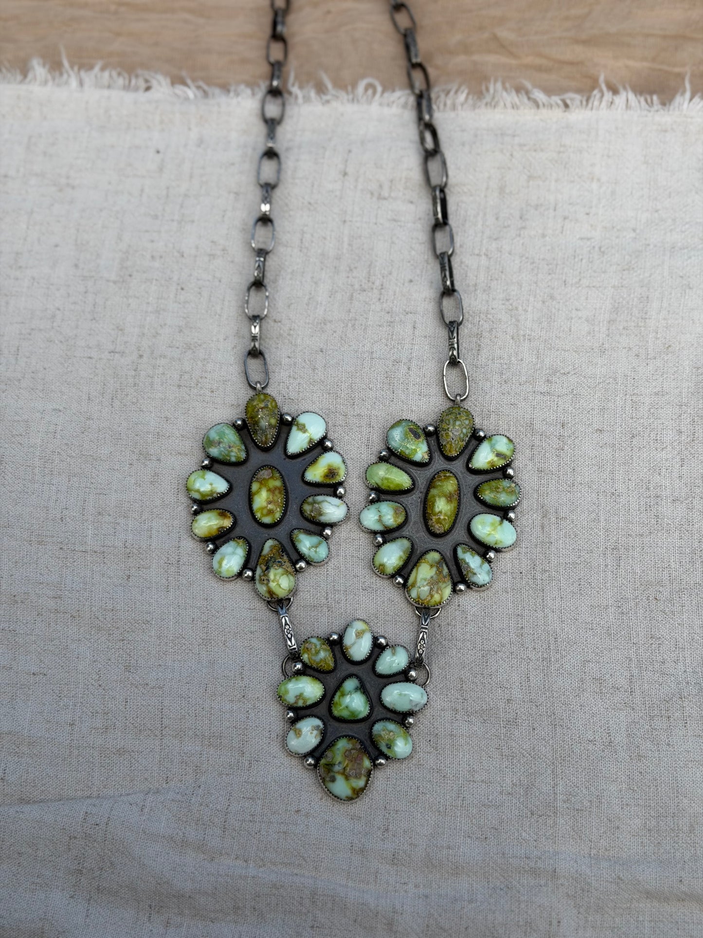 Palomino peak statement necklace