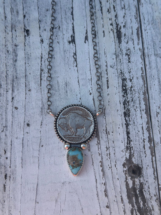 Buffalo Nickel necklace #7