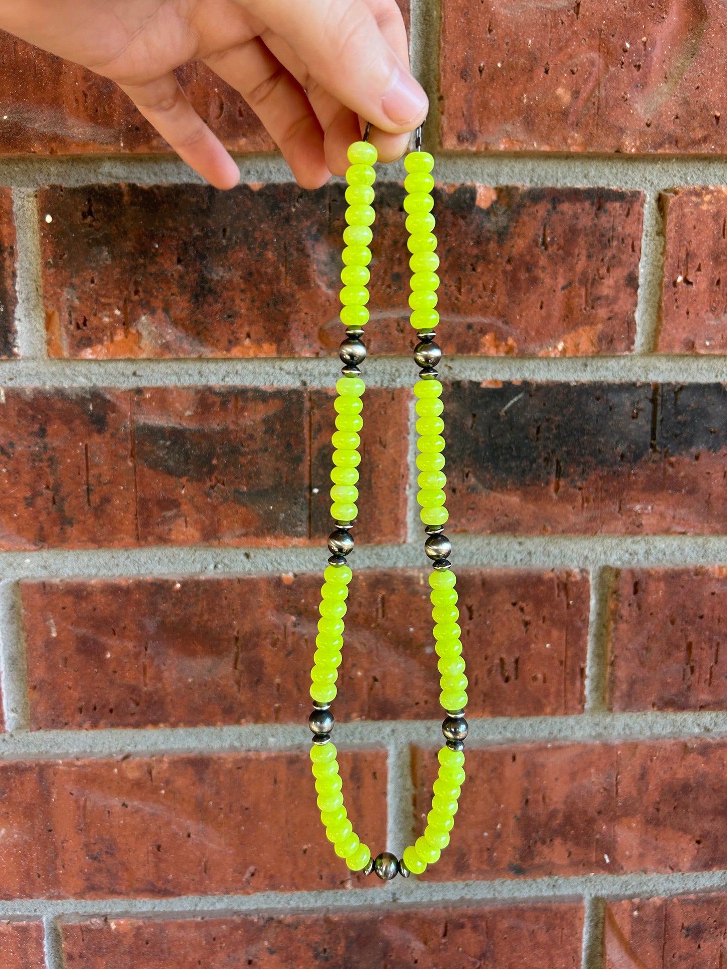 Neon Cowgirl Necklace 18”