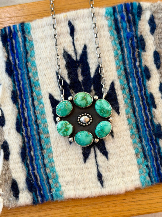 Reece Cluster Necklace