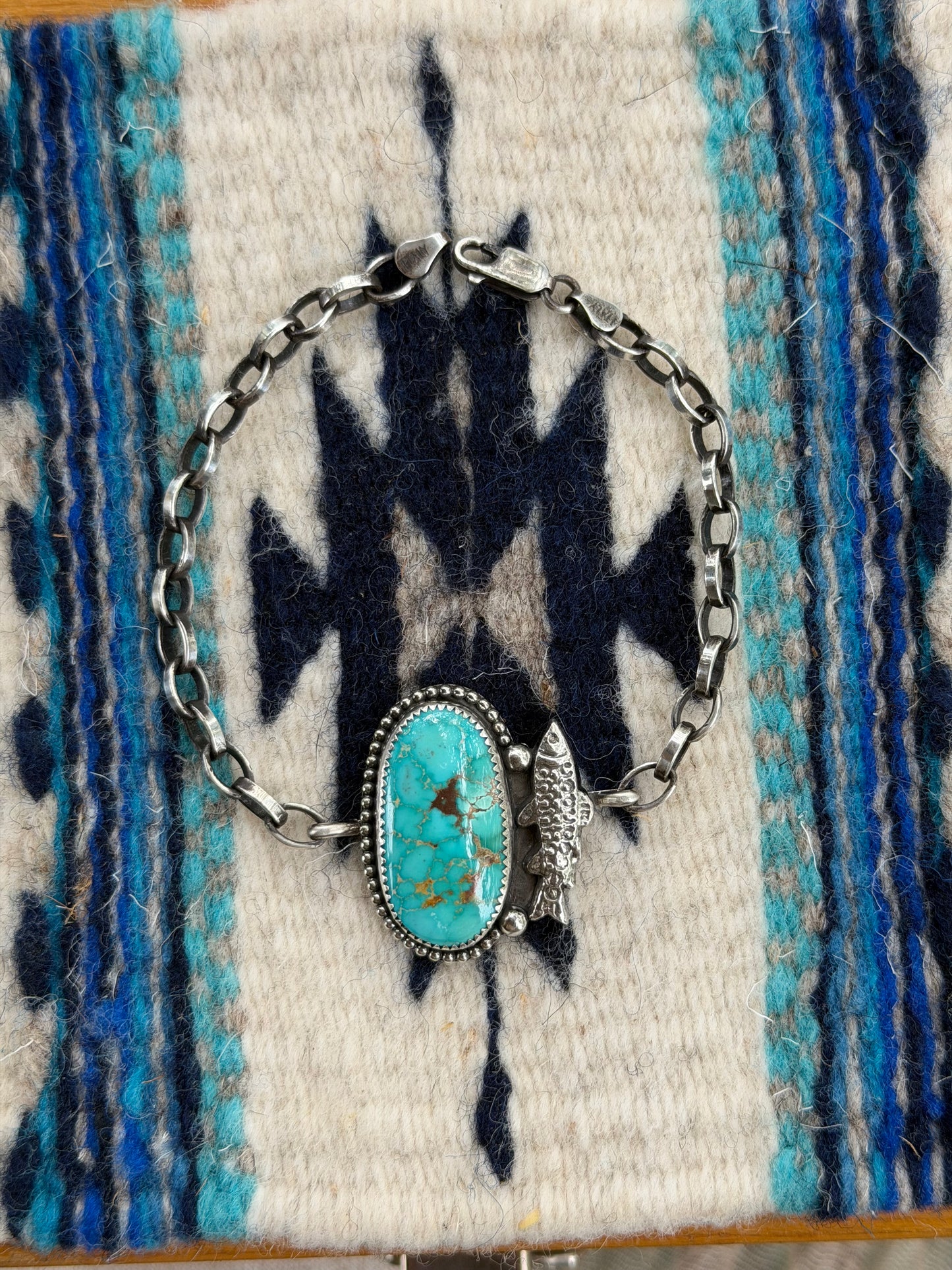 Salmon fish bracelet