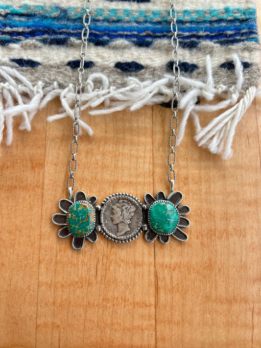 Forever flower necklace